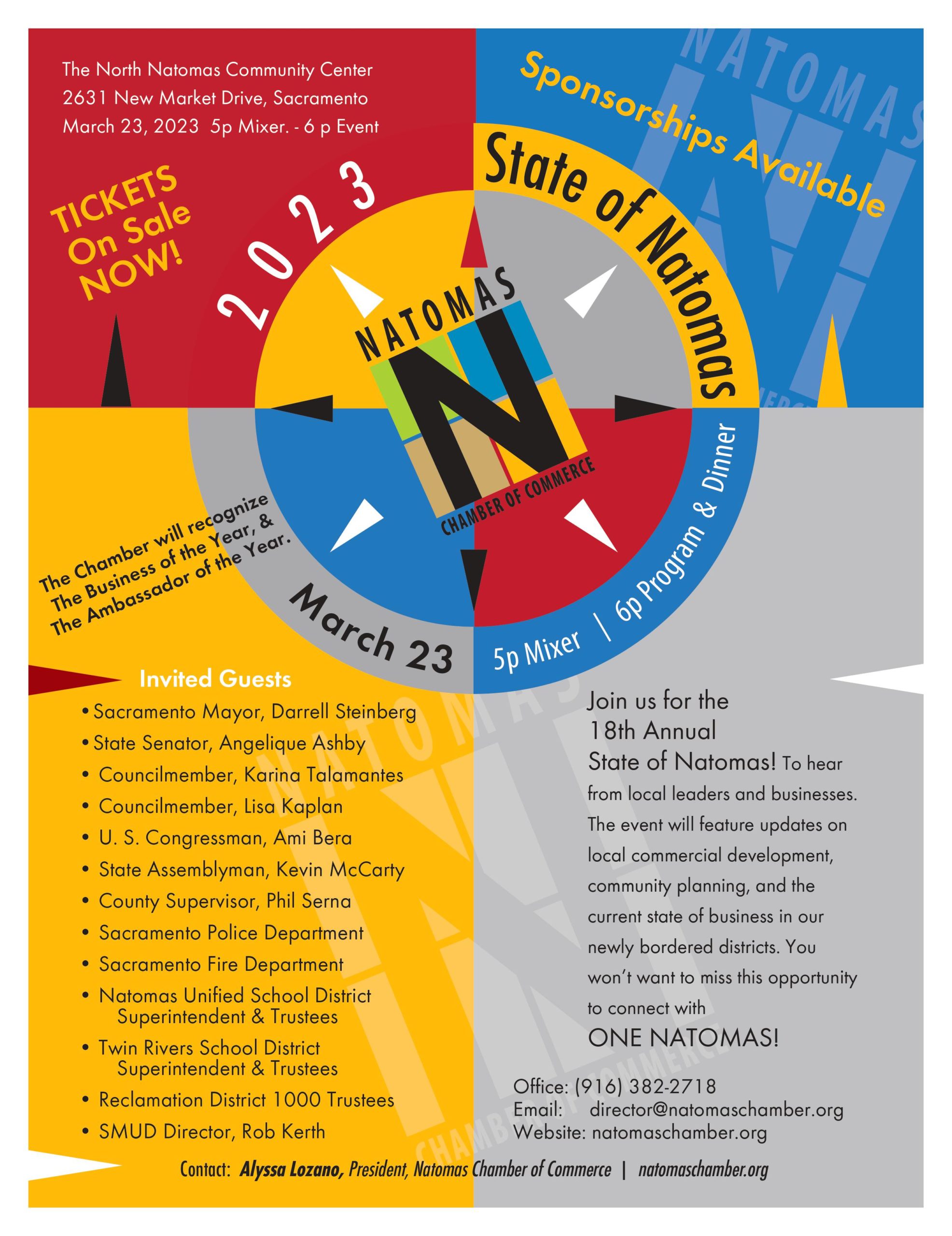 State of Natomas 2023 Flyer